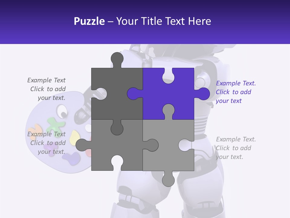 Brushes Pallette Painter PowerPoint Template