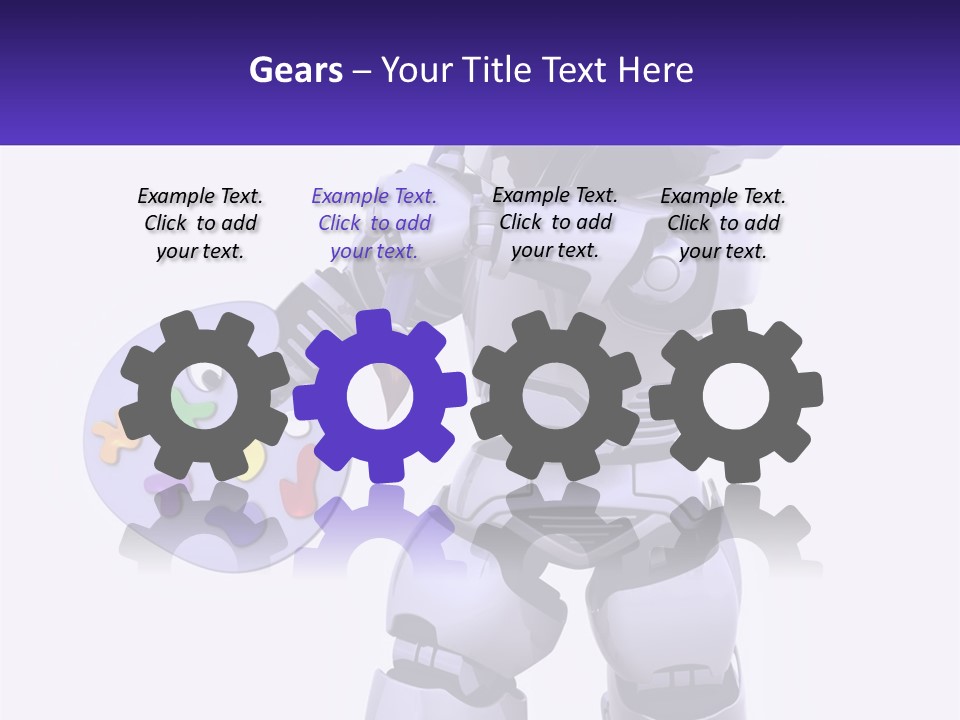 Brushes Pallette Painter PowerPoint Template