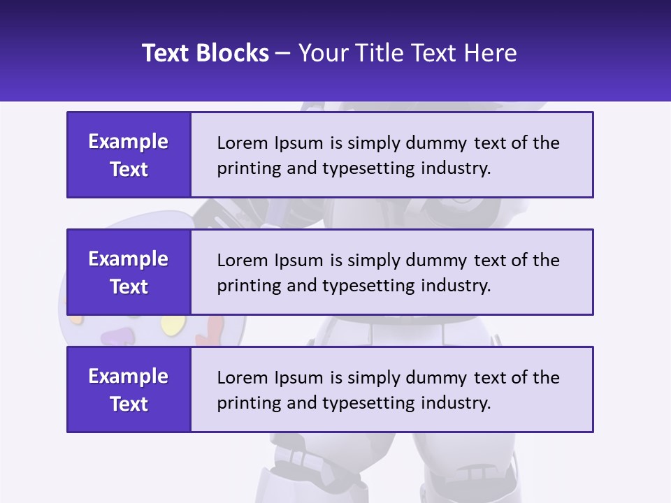 Brushes Pallette Painter PowerPoint Template
