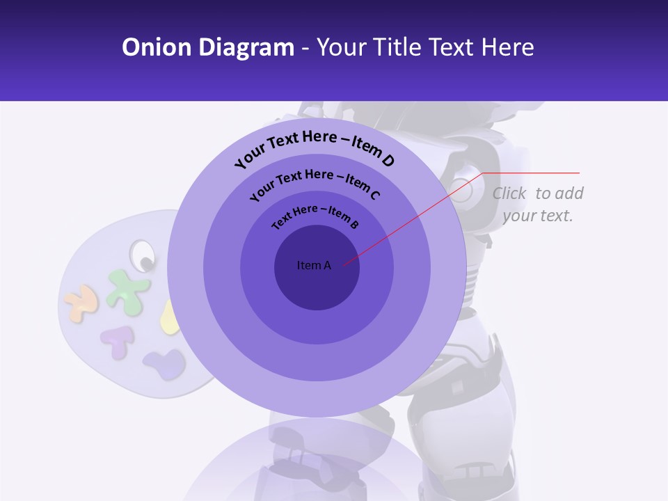 Brushes Pallette Painter PowerPoint Template