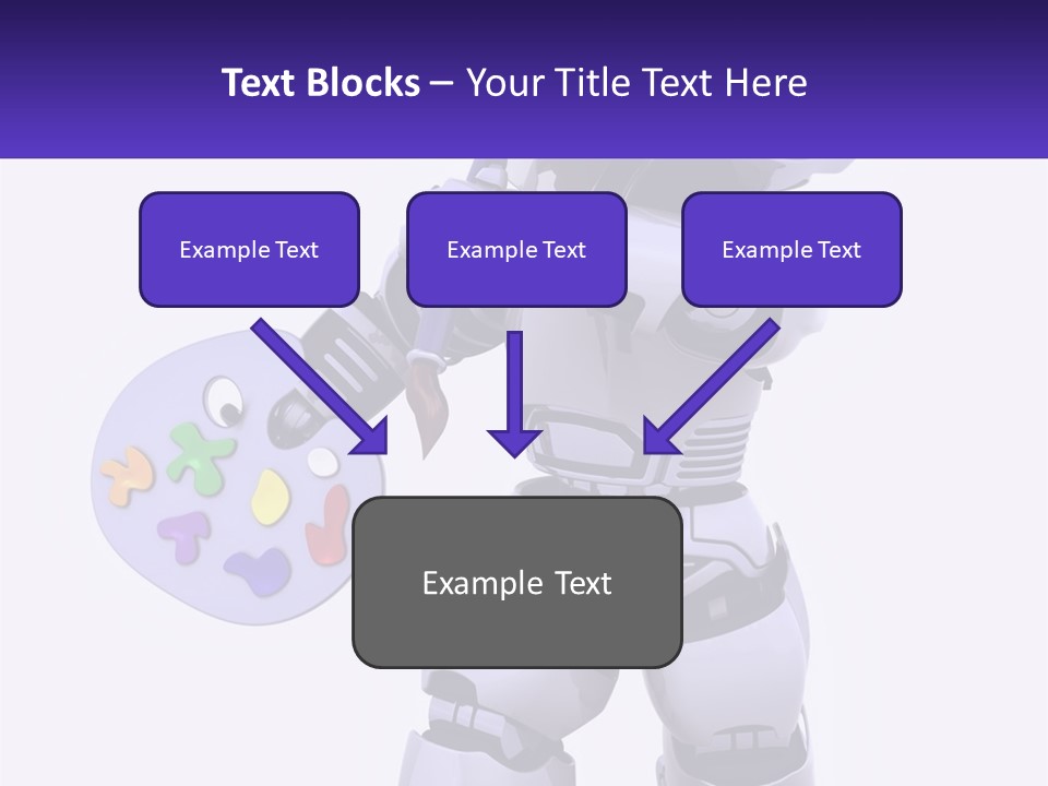 Brushes Pallette Painter PowerPoint Template
