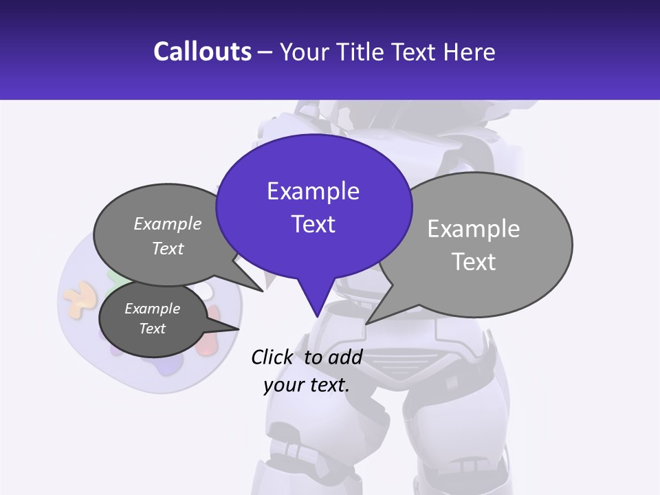 Brushes Pallette Painter PowerPoint Template