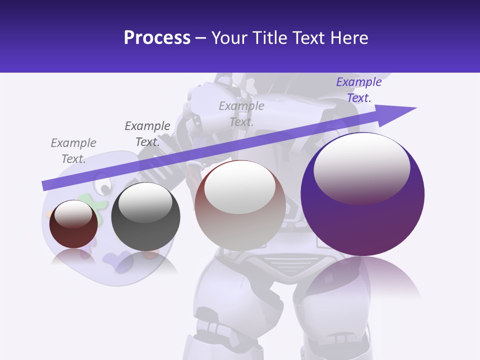 Brushes Pallette Painter PowerPoint Template