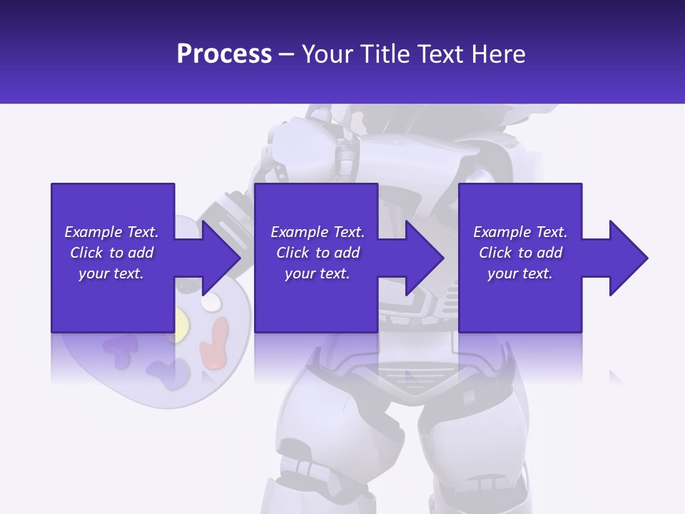 Brushes Pallette Painter PowerPoint Template