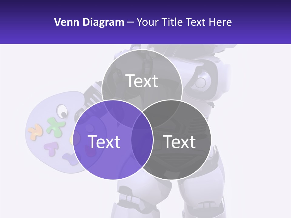 Brushes Pallette Painter PowerPoint Template