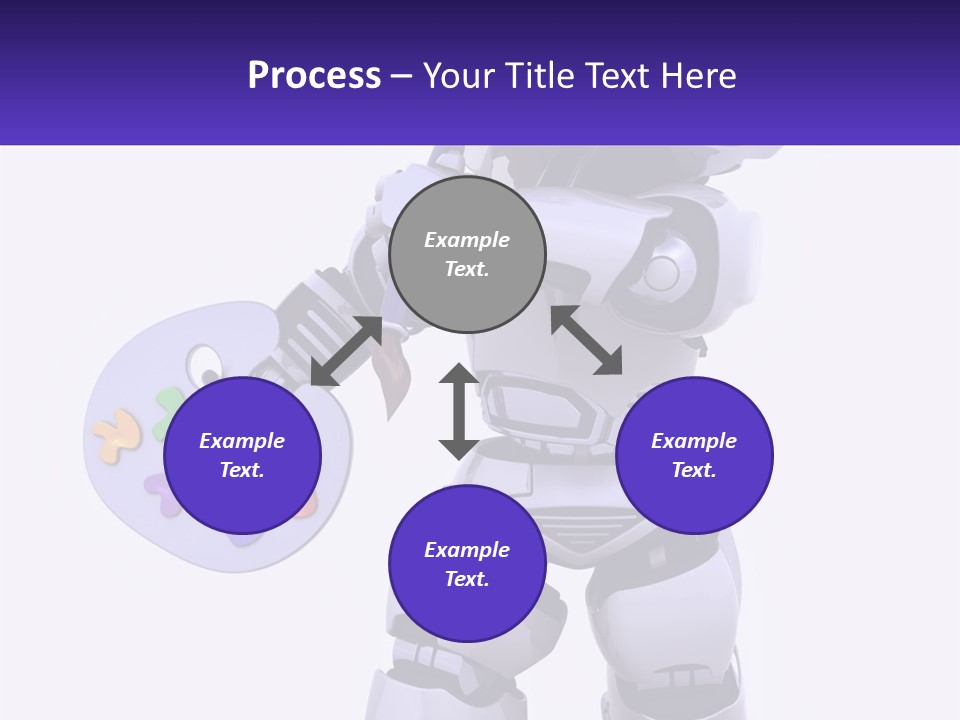 Brushes Pallette Painter PowerPoint Template
