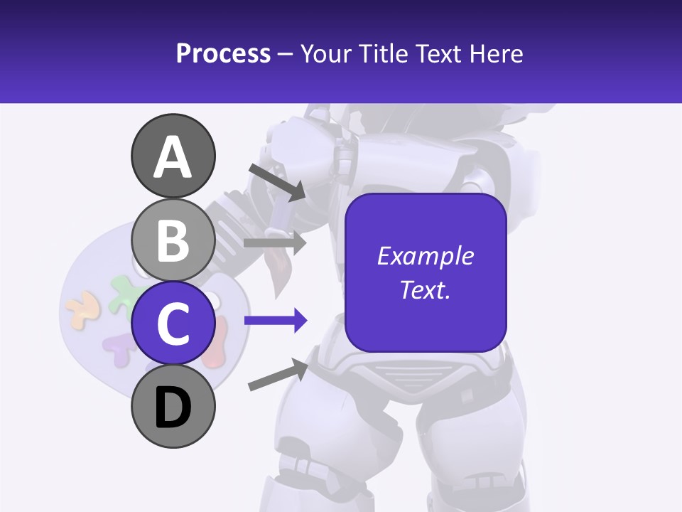 Brushes Pallette Painter PowerPoint Template
