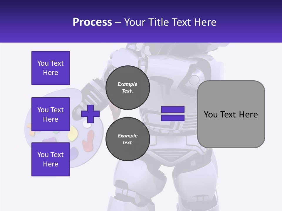 Brushes Pallette Painter PowerPoint Template