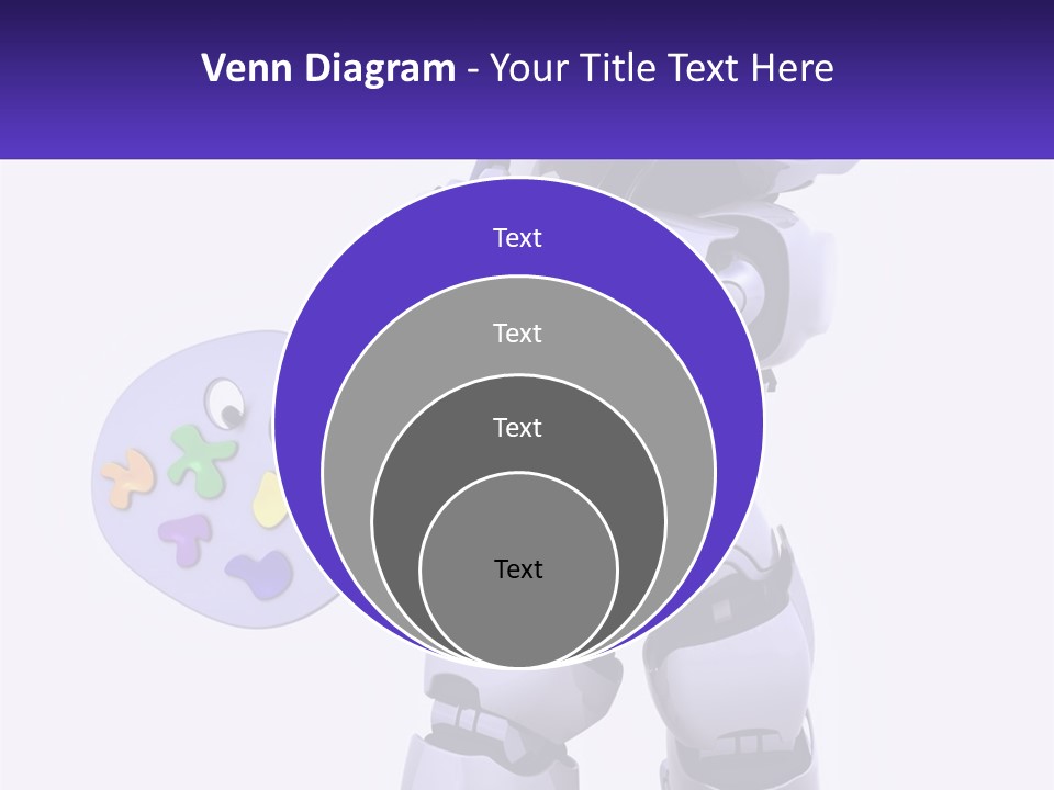 Brushes Pallette Painter PowerPoint Template