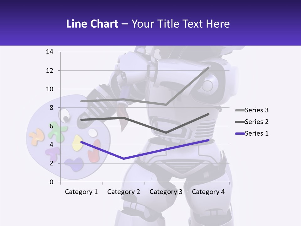 Brushes Pallette Painter PowerPoint Template