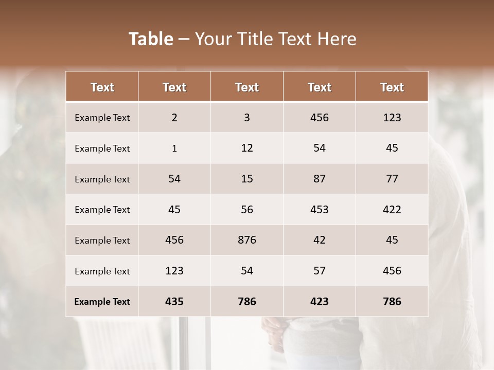 A Man And Woman Standing Next To Each Other In Front Of A Window PowerPoint Template