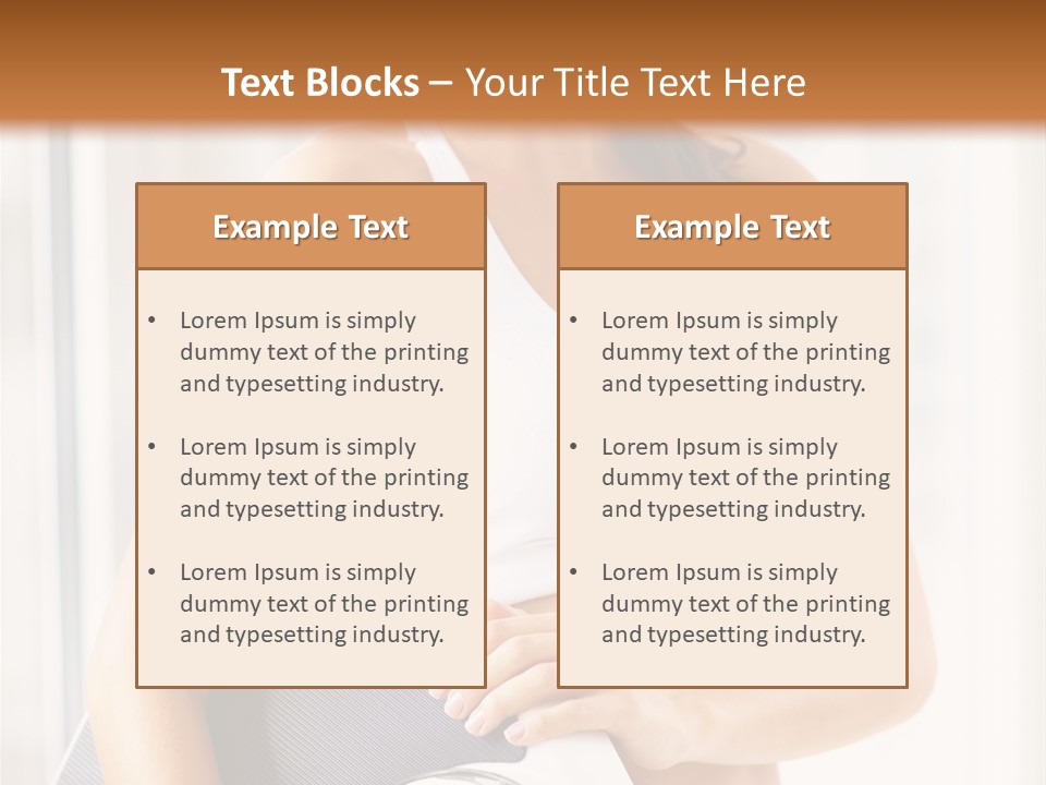A Woman Holding A Weight Scale And A Clock PowerPoint Template