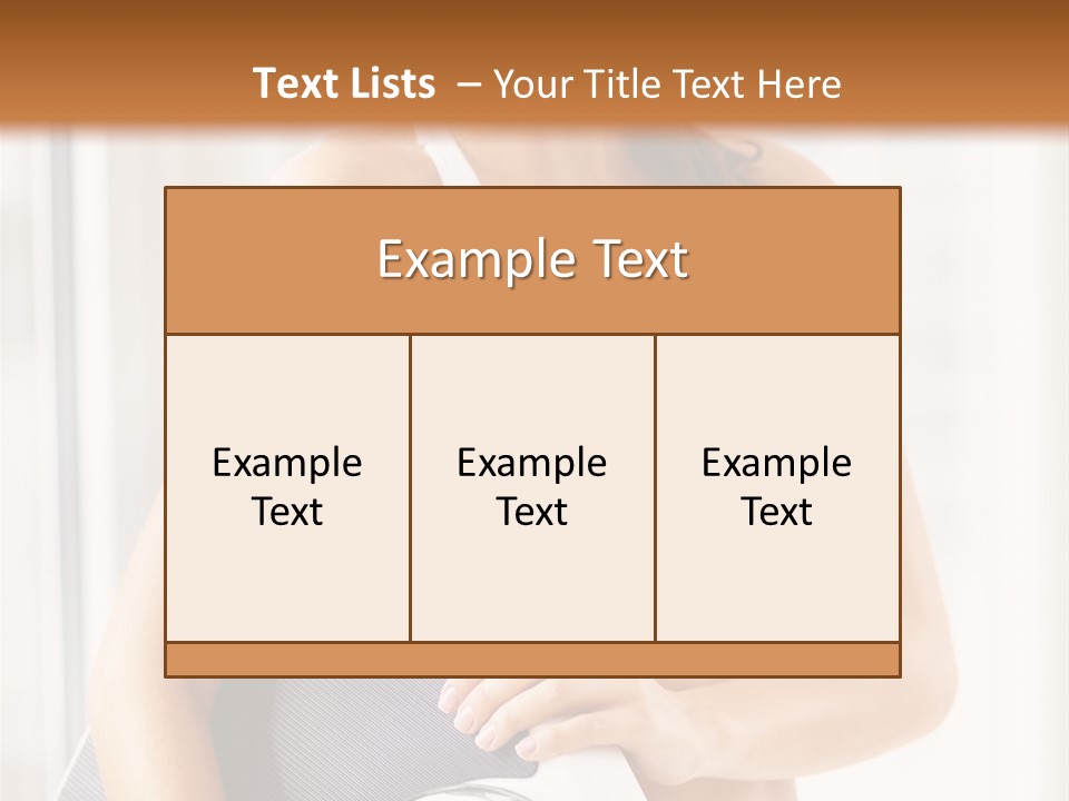 A Woman Holding A Weight Scale And A Clock PowerPoint Template