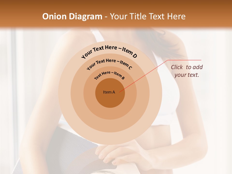 A Woman Holding A Weight Scale And A Clock PowerPoint Template