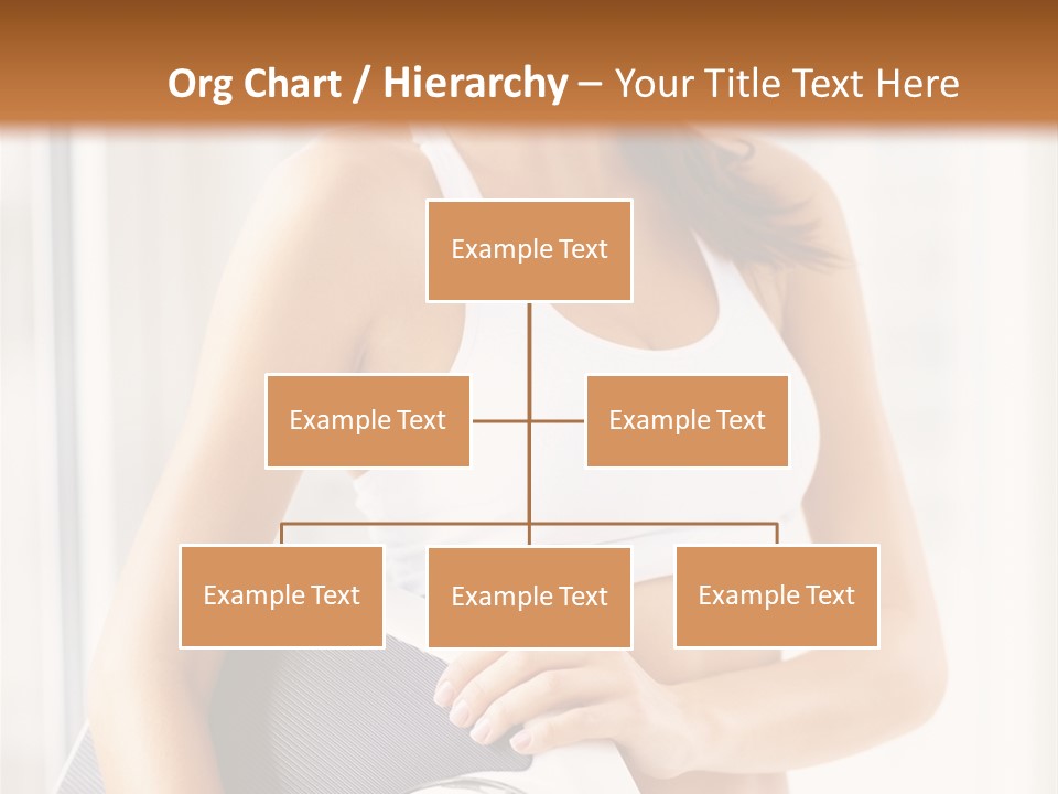 A Woman Holding A Weight Scale And A Clock PowerPoint Template