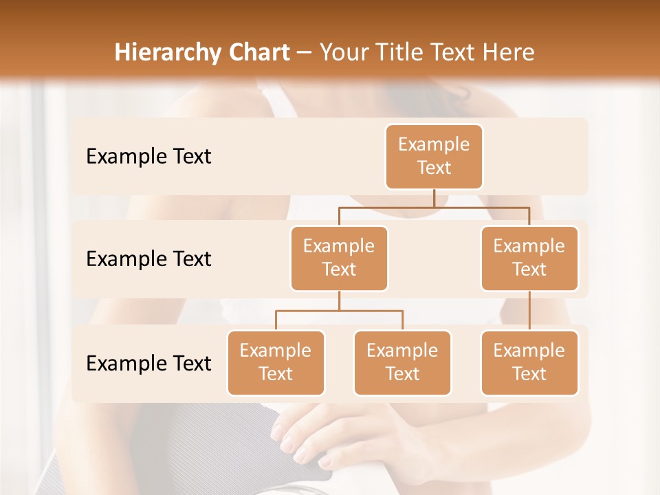 A Woman Holding A Weight Scale And A Clock PowerPoint Template
