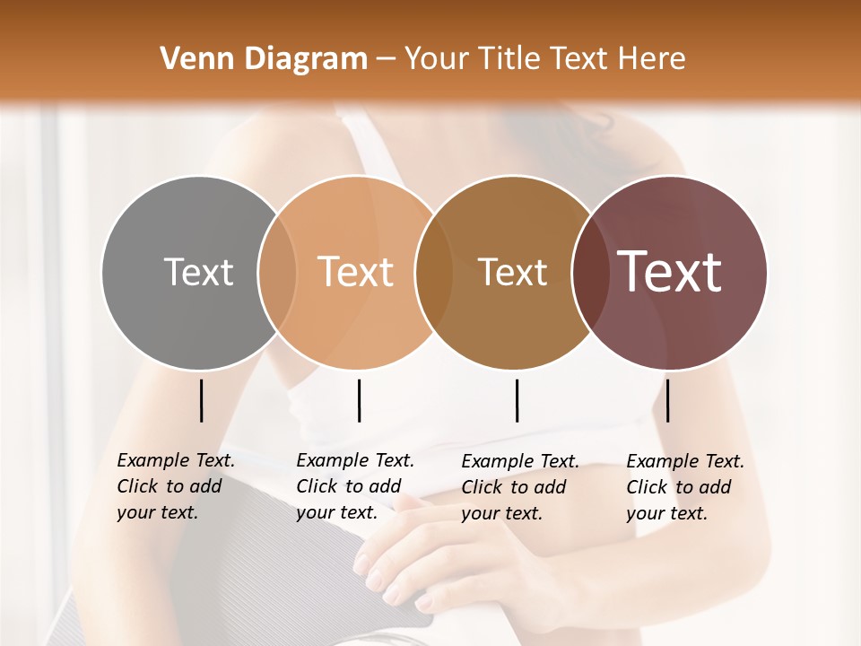 A Woman Holding A Weight Scale And A Clock PowerPoint Template