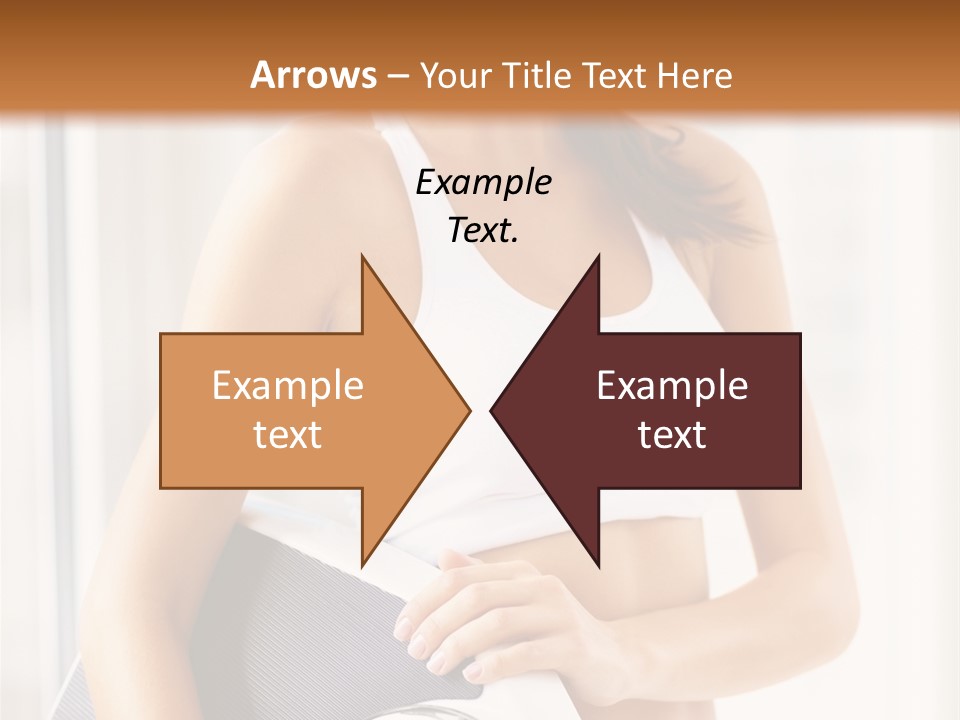 A Woman Holding A Weight Scale And A Clock PowerPoint Template