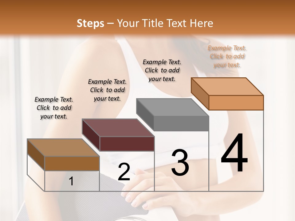 A Woman Holding A Weight Scale And A Clock PowerPoint Template