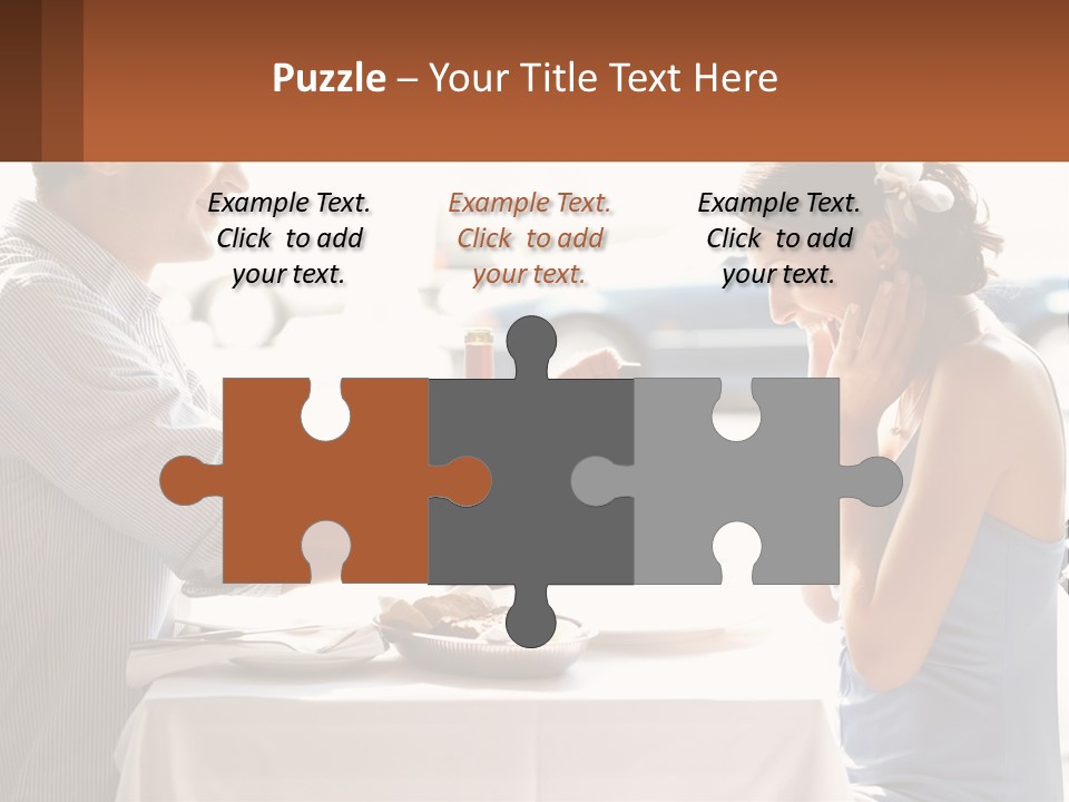 A Man Holding A Bottle Of Wine Next To A Woman PowerPoint Template