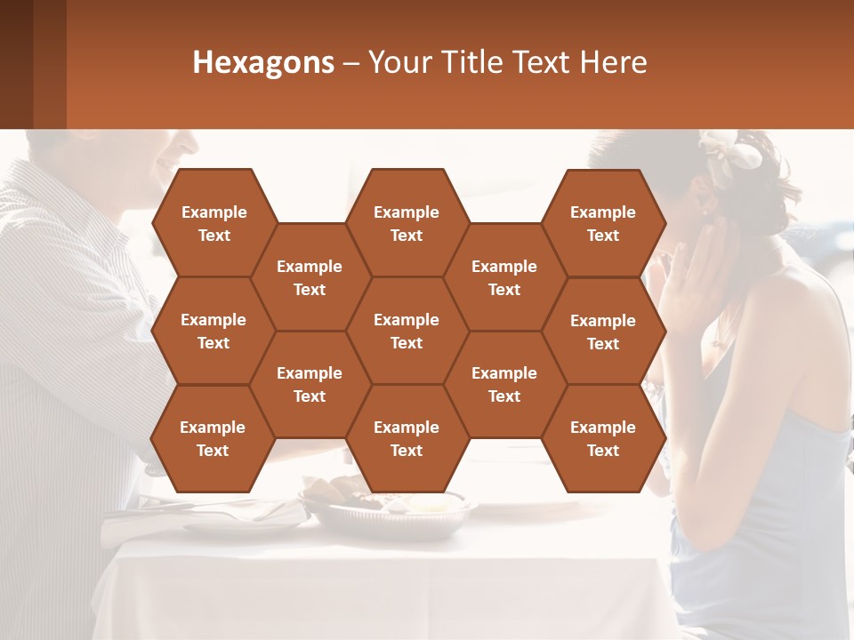 A Man Holding A Bottle Of Wine Next To A Woman PowerPoint Template