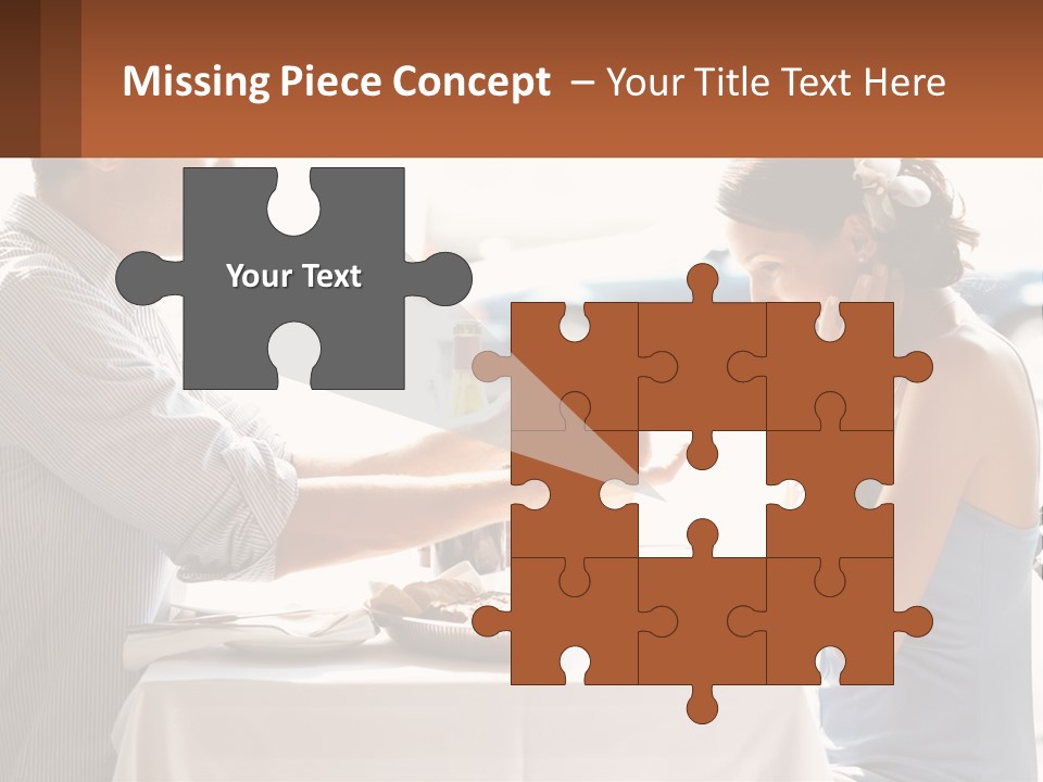 A Man Holding A Bottle Of Wine Next To A Woman PowerPoint Template