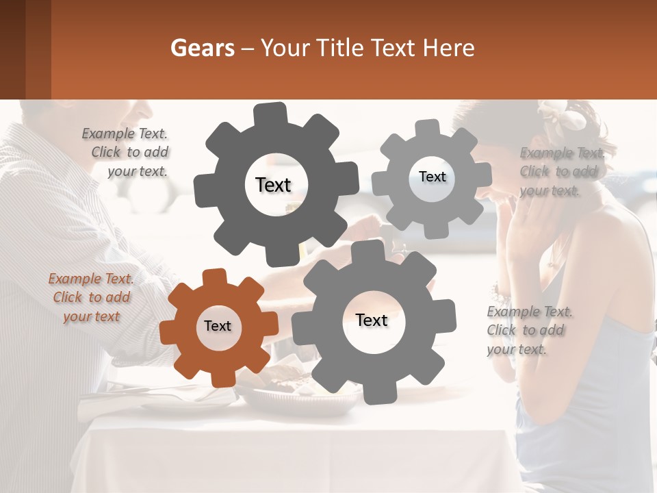 A Man Holding A Bottle Of Wine Next To A Woman PowerPoint Template