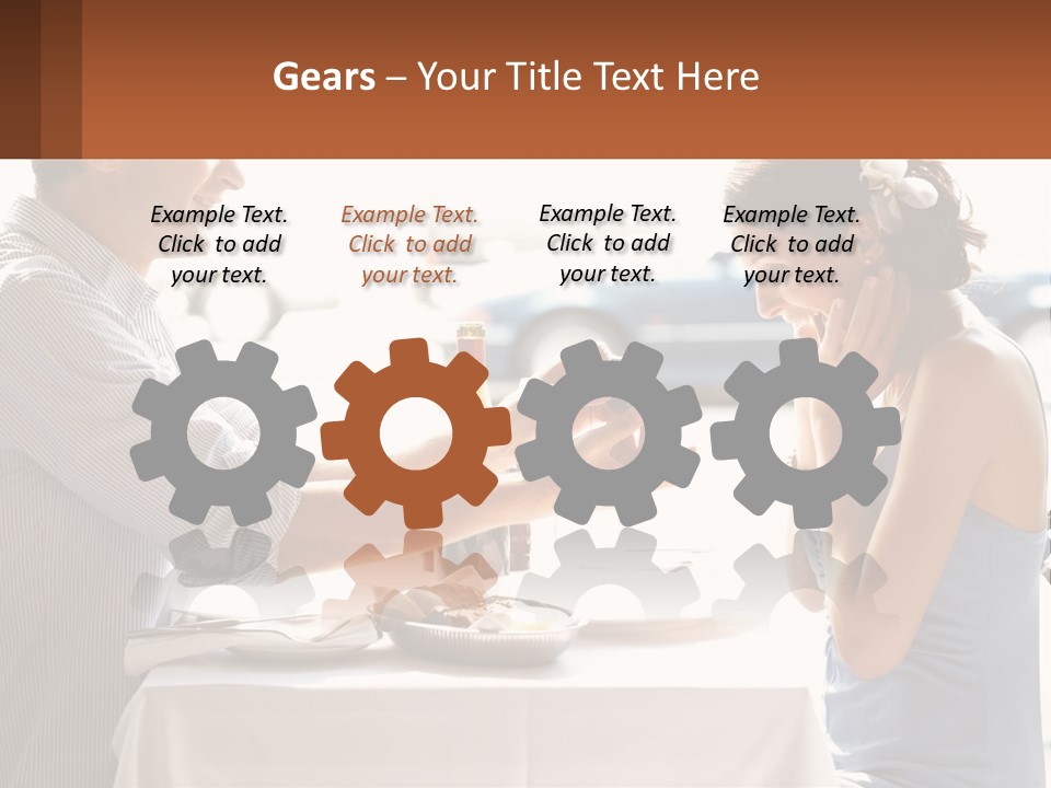 A Man Holding A Bottle Of Wine Next To A Woman PowerPoint Template