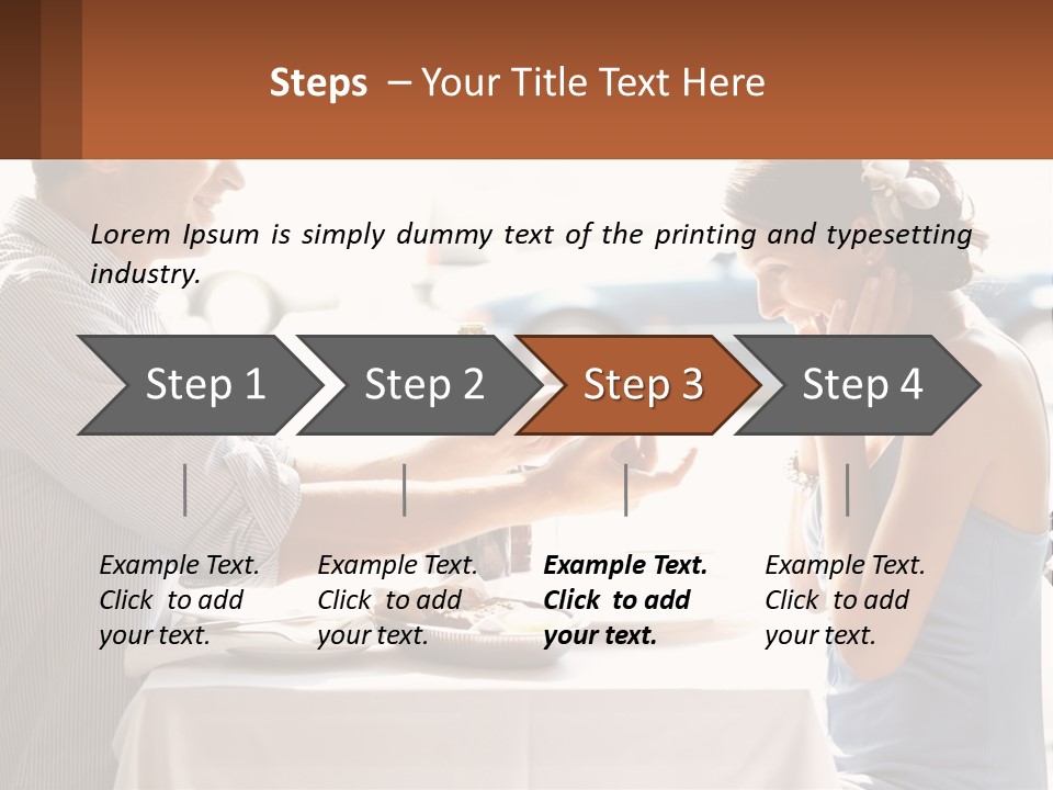 A Man Holding A Bottle Of Wine Next To A Woman PowerPoint Template