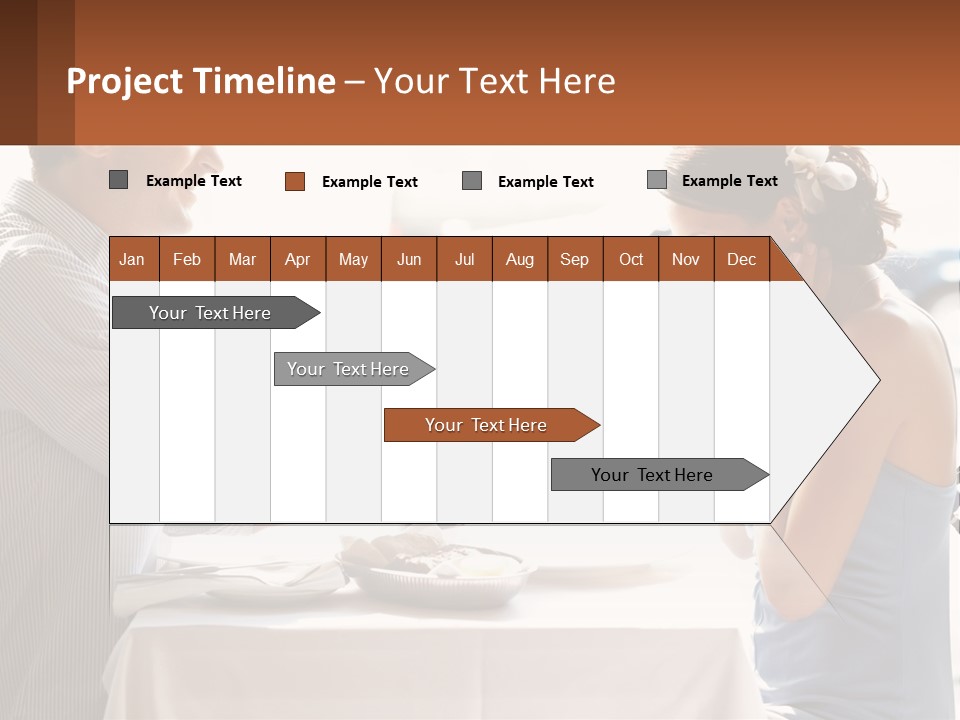 A Man Holding A Bottle Of Wine Next To A Woman PowerPoint Template