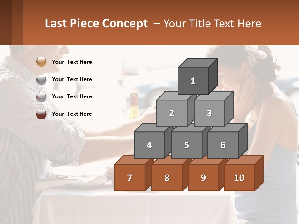 A Man Holding A Bottle Of Wine Next To A Woman PowerPoint Template