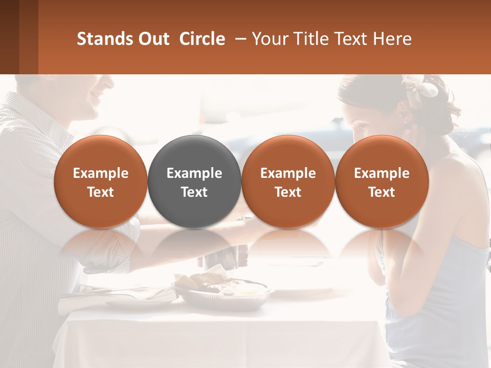 A Man Holding A Bottle Of Wine Next To A Woman PowerPoint Template