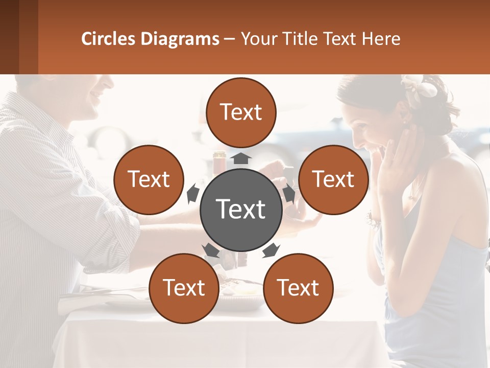 A Man Holding A Bottle Of Wine Next To A Woman PowerPoint Template