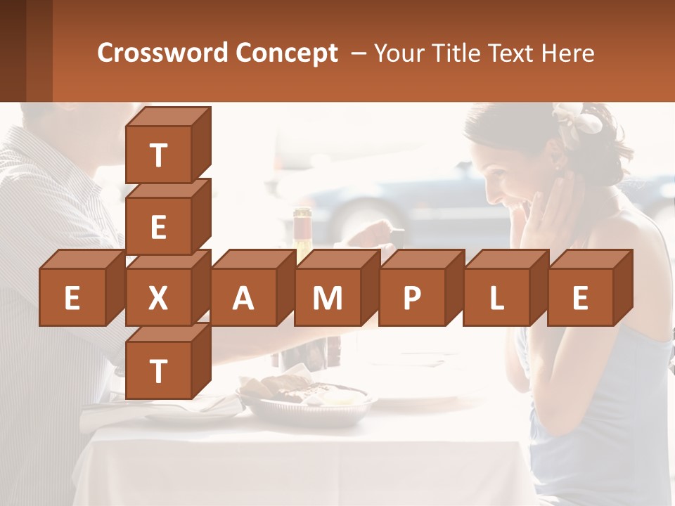 A Man Holding A Bottle Of Wine Next To A Woman PowerPoint Template