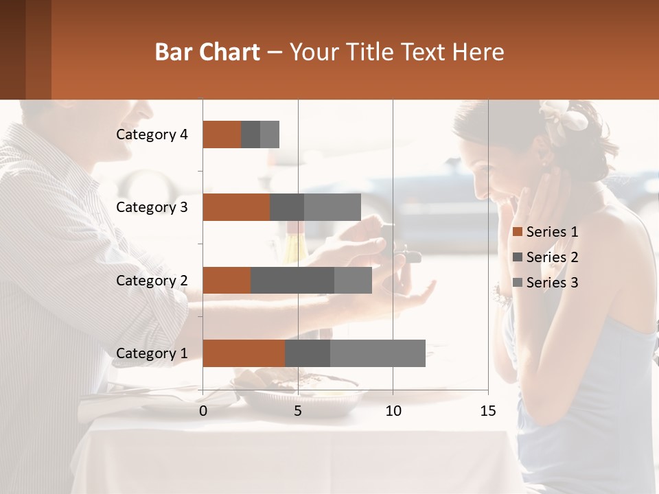 A Man Holding A Bottle Of Wine Next To A Woman PowerPoint Template
