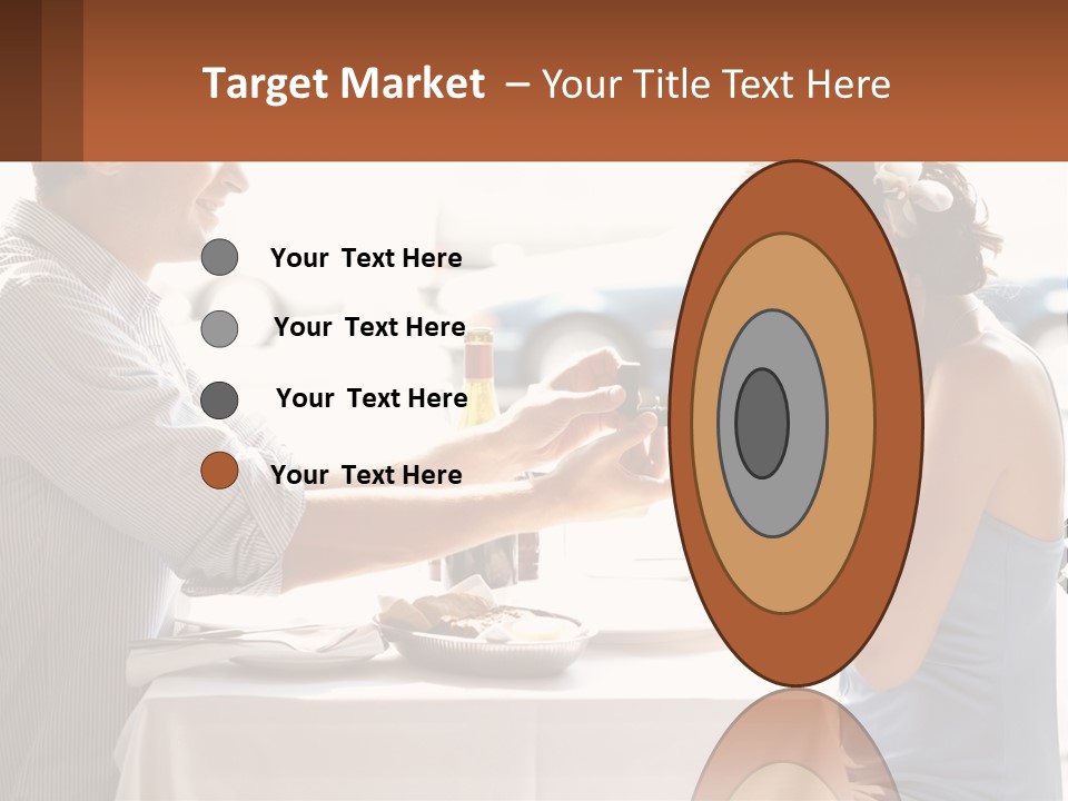 A Man Holding A Bottle Of Wine Next To A Woman PowerPoint Template