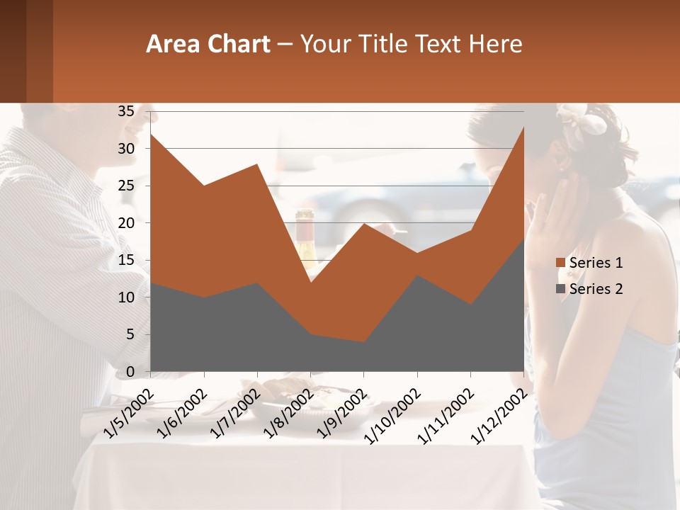A Man Holding A Bottle Of Wine Next To A Woman PowerPoint Template