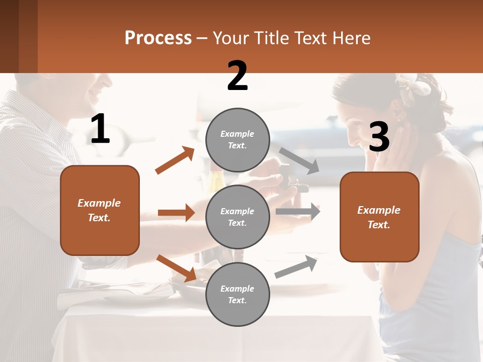 A Man Holding A Bottle Of Wine Next To A Woman PowerPoint Template