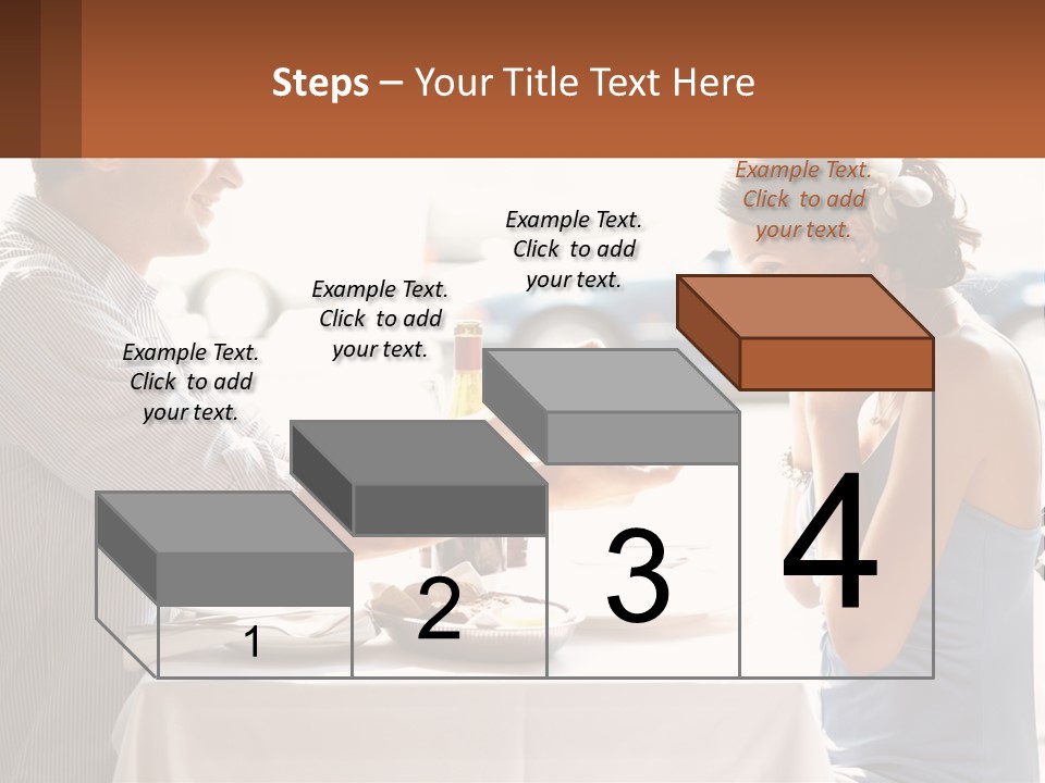 A Man Holding A Bottle Of Wine Next To A Woman PowerPoint Template