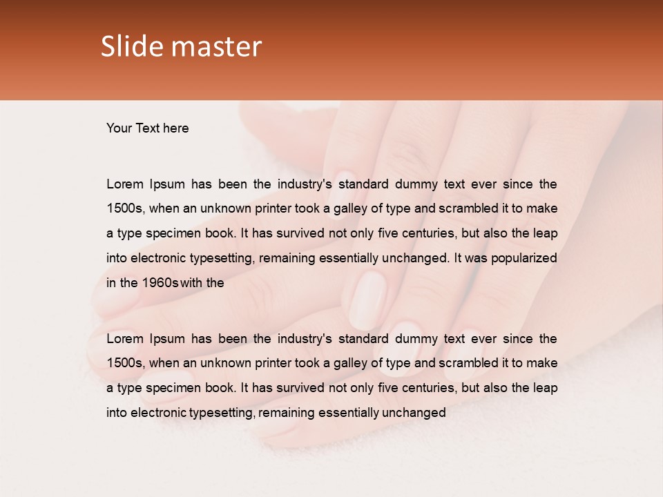 Young Beauty Spa PowerPoint Template