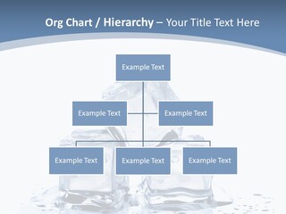 Clear Cube Drink PowerPoint Template