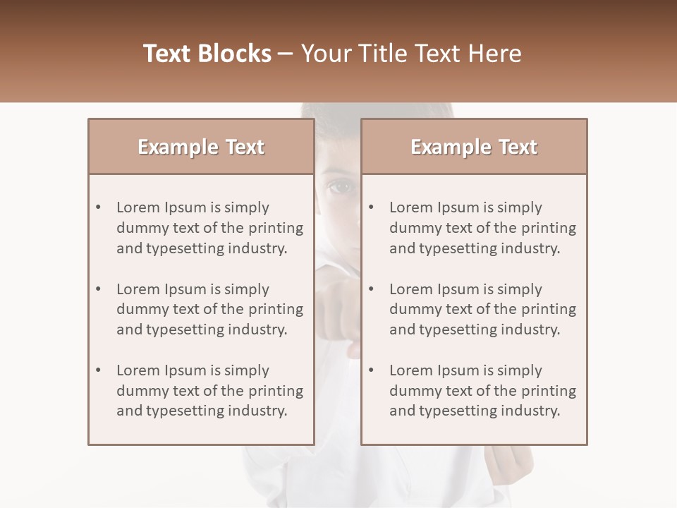 Youth Learn Concentrate PowerPoint Template