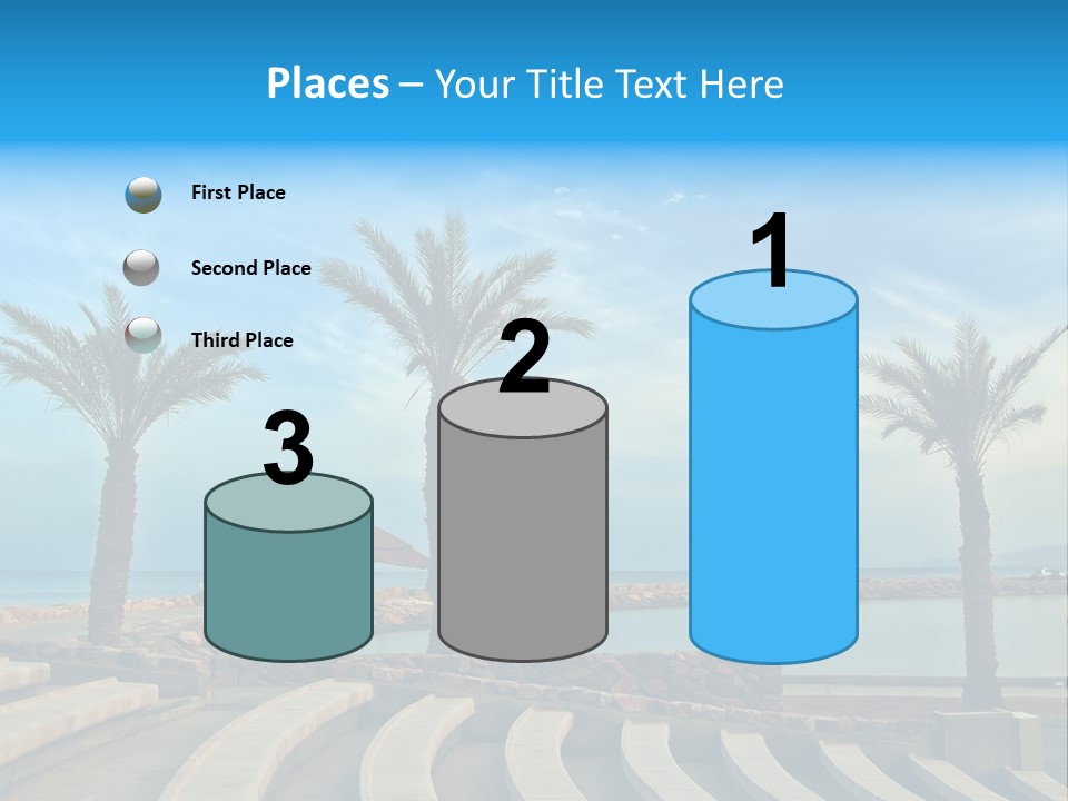 Vacation Seat Eilat PowerPoint Template