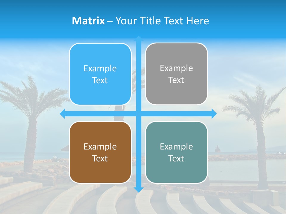 Vacation Seat Eilat PowerPoint Template