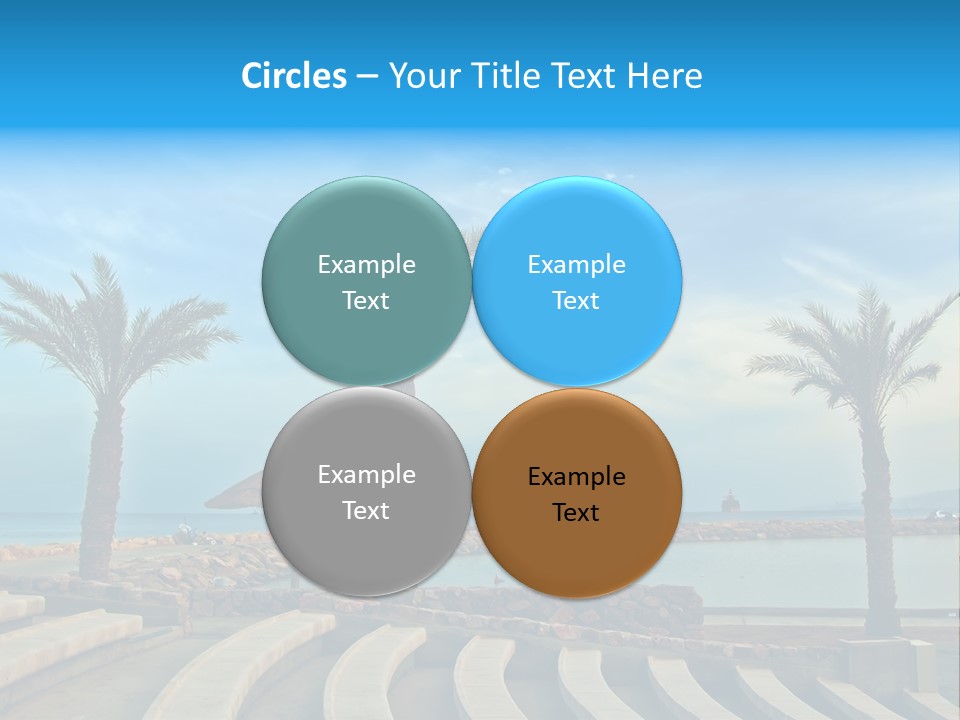 Vacation Seat Eilat PowerPoint Template