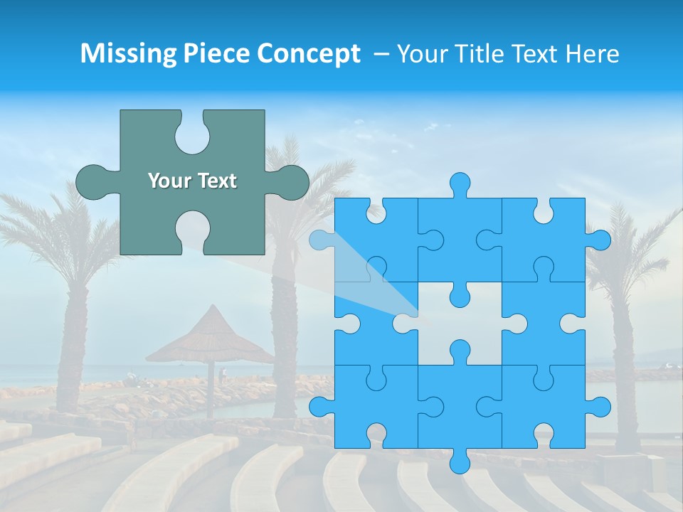 Vacation Seat Eilat PowerPoint Template