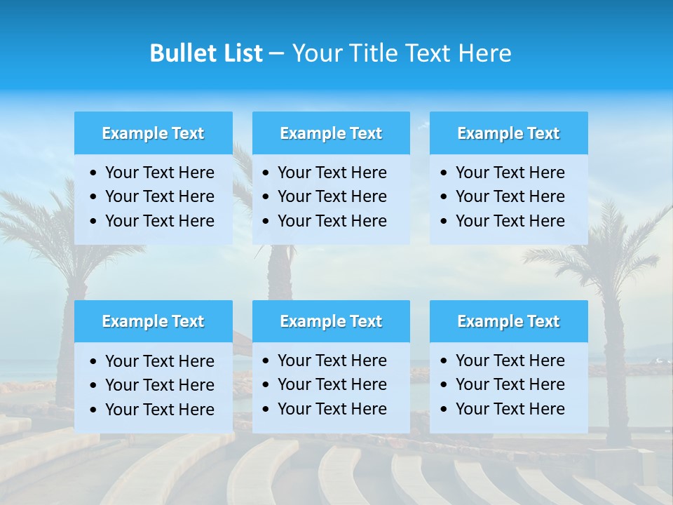 Vacation Seat Eilat PowerPoint Template