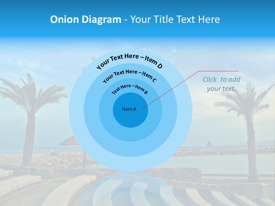 Vacation Seat Eilat PowerPoint Template