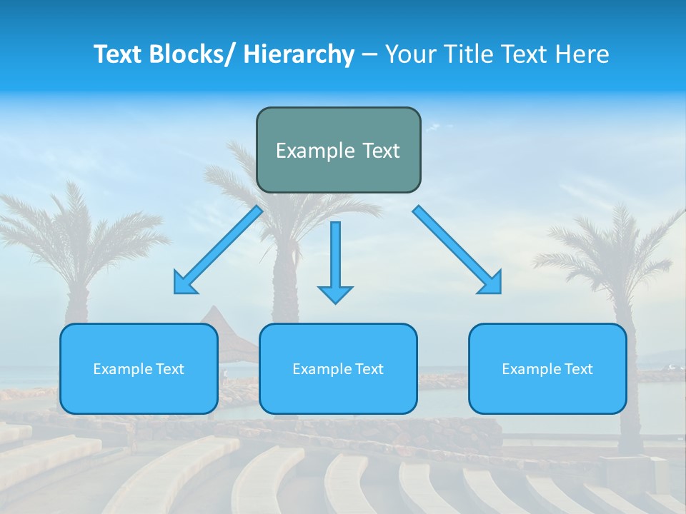 Vacation Seat Eilat PowerPoint Template