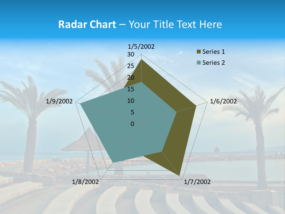 Vacation Seat Eilat PowerPoint Template